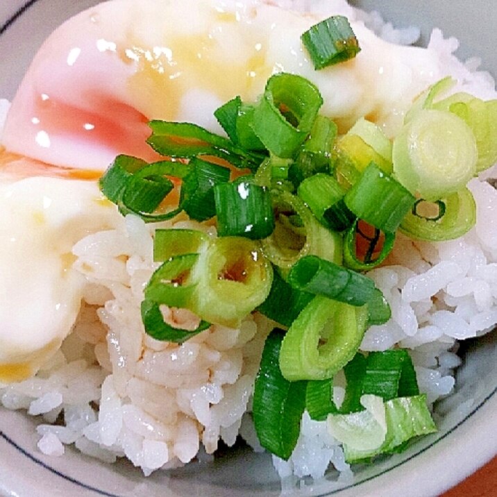 とろ りおいしい 温泉卵と青ねぎのごはん レシピ 作り方 By Megmako 楽天レシピ とろ りおいしい 温泉卵と青ねぎのごはん レシピ 作り方 By Megmako 楽天レシピ